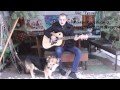 Пёс подпевает песню под гитару - Дрожит рука 