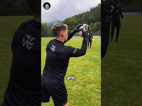 Why Are Goalkeeper GLOVES So Sticky? 🧤 #shorts