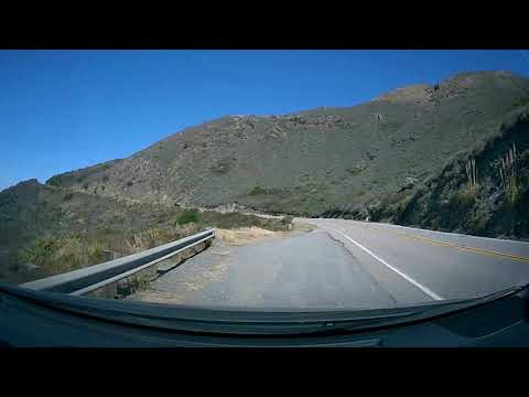 Highway No.1 in four minutes - California State Route Timelaps