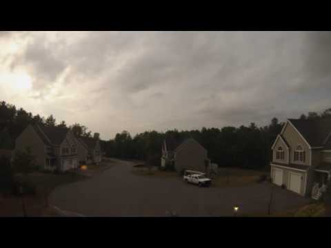 Storm Rolls over Berlin MA last week