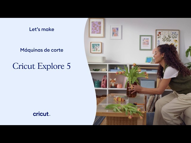 Machine de découpe Cricut Explore 5 Marron Topo Pack Essential outils et matériaux video