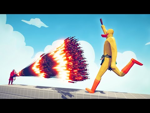 DUCK GIANT vs EVERY GOD - Totally Accurate Battle Simulator TABS