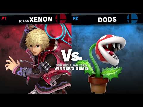 Xenon (Shulk) vs Dods (Piranha Plant) - SSB India January '22 #4