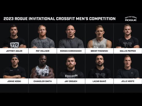 Rogue Invitational 2023 - Men’s Event 1 - Final Heat #crossfit #rogueinvitational #fitness