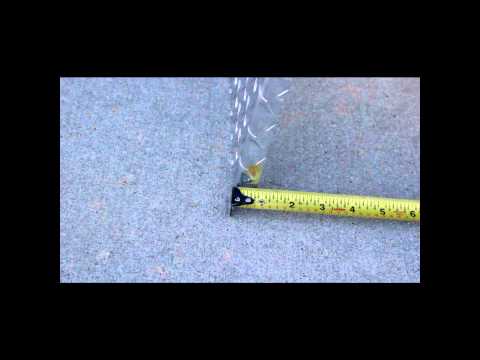 How to measure a tandem axle trailer fender