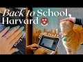Back to School, Harvard | Getting Ready for Classes