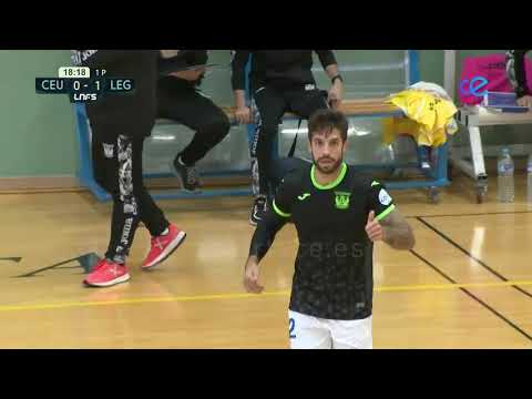 FUTBOL SALA 2ª DIVISIÓN  UA CEUTI FS -  LEGANES 1ª PARTE