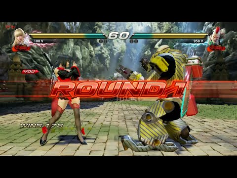 211_1 Lili Vampyre vs Jack 7 - Tekken 7 ( Uchiha x24 ) Online PC sin grafica