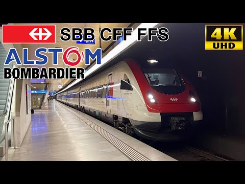 [Swiss Federal Railways: IC5 St Gallen to Zürich via Winterthur] Bombardier Alstom SBB RABDe 500 ICN