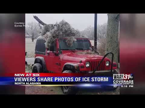 Viewers Share Photos Of Ice Storm