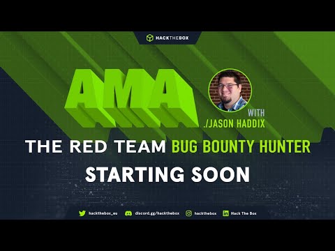 HTB Stories w/ Haddix - The Red Team Bug Bounty Hunter
