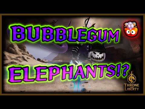 🐘 Bubblegum Elephants!? 🤯 | Colossal Colosseum Guide – Throne & Liberty (Boss Mechanics Explained)