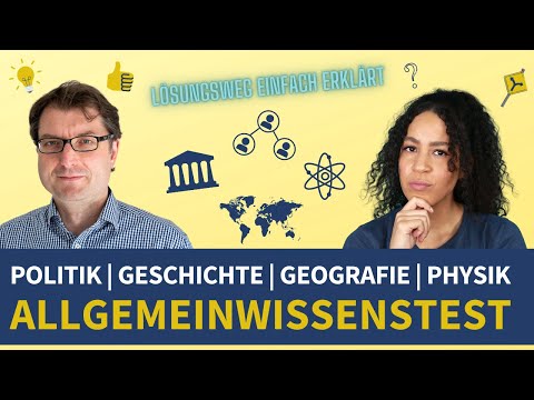 Allgemeinwissenstest Politik, Geschichte, Geografie, Physik | Allgemeinwissen Fragen #wissen