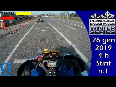 Kart onboard @Circuito di Pomposa - 4h Winter Series 26/01/2019 - Stint n.1