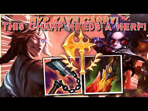 Master Kayn Jungle -- Kayn Wins Are So Easy... Please Nerf.