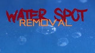 How to remove water spots from cars - Easy car water spot removal with Koch Chemie FSE