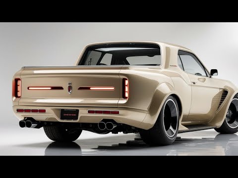 Classic Meets Future: The 2025 Dodge Midnite Express in Action!"