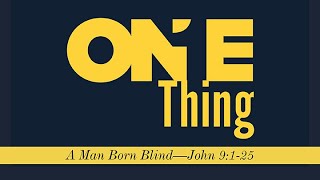 TBG 130 One Thing – Pt 1