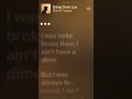 Gang Over Luv Clean With Lyrics
