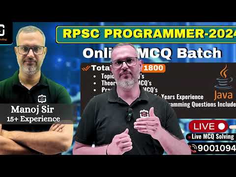 Rpsc Programmer Java Rpsc Programmer Java Test Series Rpsc Programmer Java By Manoj Sir