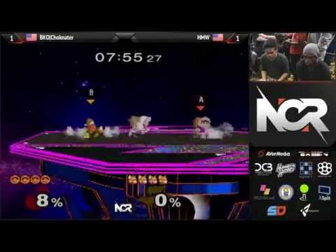 NCR 2015: Melee - Bracket Pools - Winner Semis: BKO|Choknater (ICs) vs HMW (Fox)