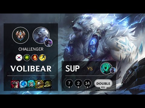 Volibear Support vs Thresh - KR Challenger Patch 10.12