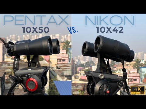 Nikon Aculon 10X50 Vs. Pentax 10X50 Binoculars | TEST FOR - Long Distance, Birding, Moon & Sun