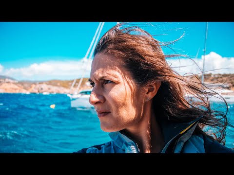 40 knots blow on anchor in Ibiza.  #40