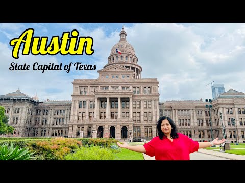 America EP 05: RoadTrip - Houston to Austin | Lake Travis | Texas State Capitol | Roving Couple