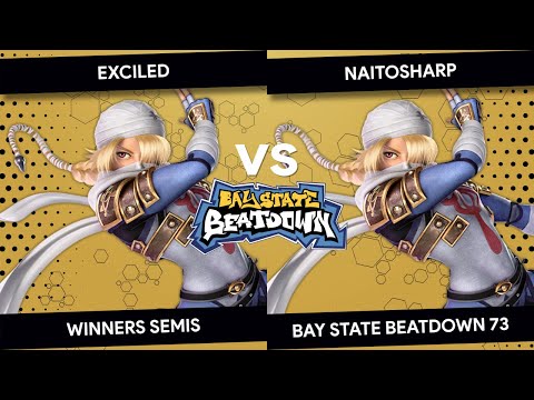 Bay State Beatdown 73 - Exciled (Bowser, Sheik) vs naitosharp (Sheik) - Winners Semis