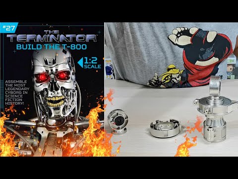 Build The Terminator T-800 Issue  27 - Left & Right Shoulders (Speed Build )