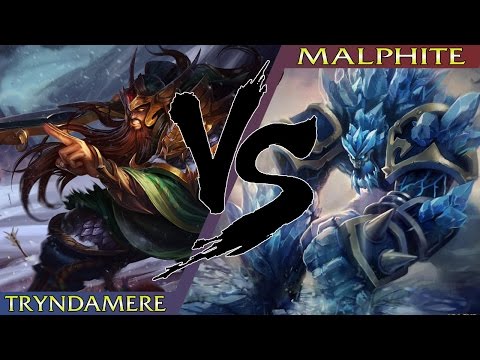 Tryndamere vs Malphite - Diamond 1 - He should be dead!!?!?!