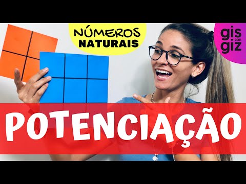 POTENCIAÇÃO COM NÚMEROS NATURAIS \Prof. Gis/
