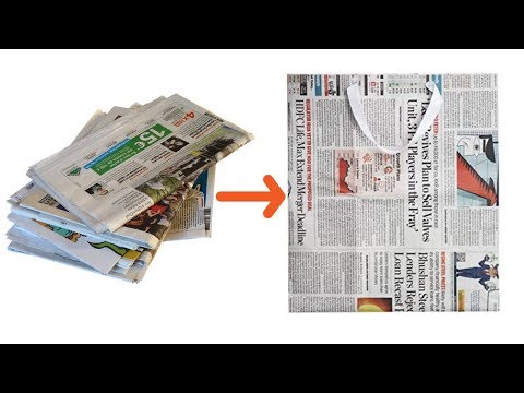 How to Make a Paper Bag with Newspaper | Paper Bag Making Tutorial | Quick and Easy