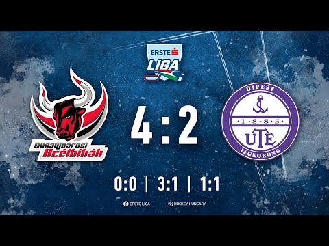 Gólösszefoglaló EL 129 - Dunaújvárosi Acélbikák - UTE 4-2 20230106