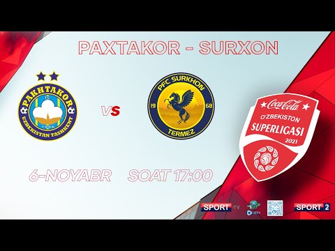 Superliga. 24-TUR. PAXTAKOR - SURXON | 6.11.2021 | SportTelekanaliRasmiy