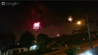 preview picture of video 'Queima de fogos no Lindóia, Curitiba, PR.'