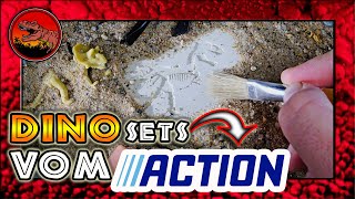Dinosaurier Sets aus dem #ACTION! Was steckt da wohl drin? #Dinosaurier