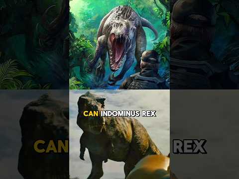 Can Indominus Rex Defeat The T-Rex From Jurassic World Rebirth? #jurassicworldrebirth