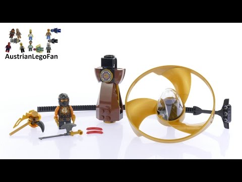 Vidéo LEGO Ninjago 70741 : Airjitzu de Cole