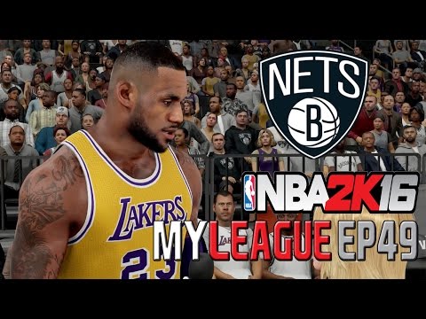 NBA 2K16: Brooklyn Nets MyLeague - Year 5 Game 53 [EP49]
