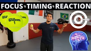 4 Creative Tennis Ball Drills For Boxing | Focus Timing Reaction