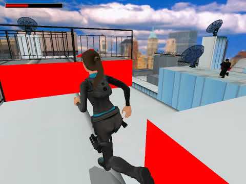 TRLE: Lara Croft at Mirrors Edge [Walktrough]