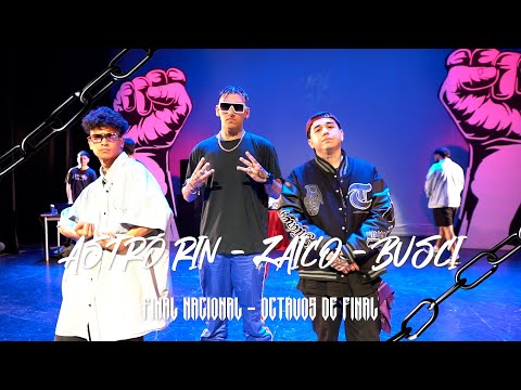 ZAICO vs BUSCI vs ASTRO RIN  - OCTAVOS - ROMPE CADENAS FREE FINAL FT STREET CYPHER