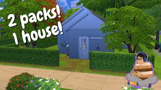 Micro Home w/ 2 Packs! || Sims 4