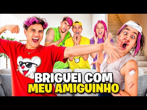 BRIGAMOS NA FRENTE DOS ROSA E ISSO ACONTECEU …