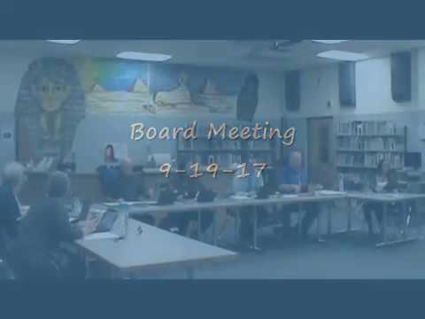 Runnemede Board Meeting 9 19 17