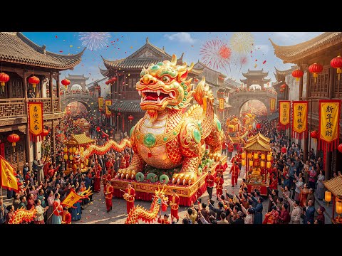 LUNAR NEW YEAR CHINA 2026 | Epic Dragon Dance & Fireworks Parade (FULL EVENT)