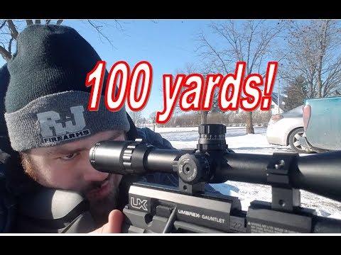 Umarex Gauntlet "OUT OF THE BOX ACCURACY" 100yd
