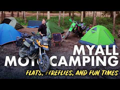 MotoCamping Adventure: Rain, Mud & Flats